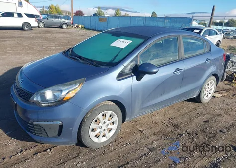 2016 Kia Rio Lx z USA, uszkodzony, nr VIN KNADM4A33G6676078